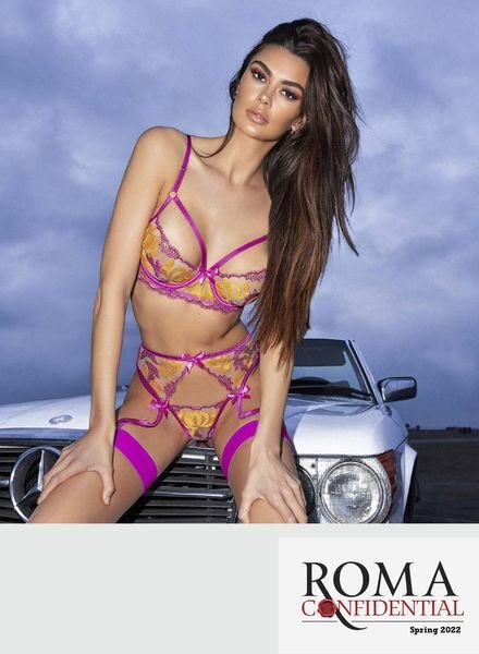 Roma – Lingerie Spring Collection Catalog 2022 Cover