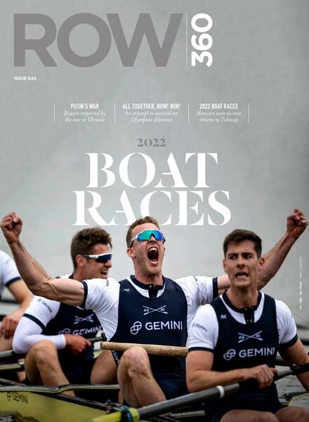 Row360 – Issue 42 – May-June 2022 Cover
