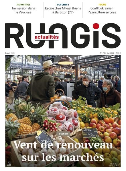 Rungis Actualites – Juin 2022 Cover