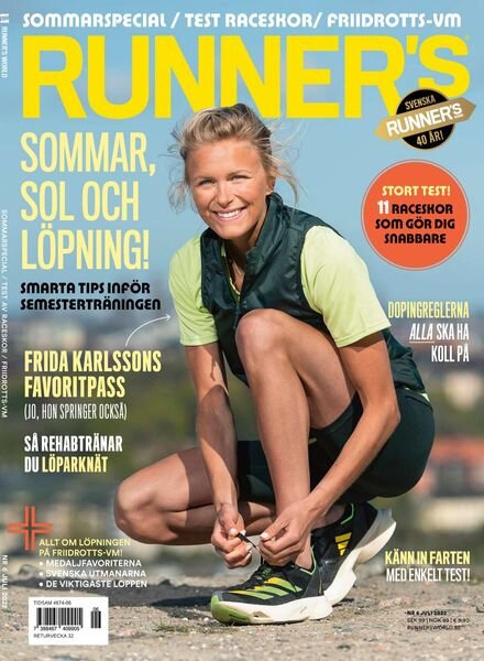 Runner’s World Sverige – juni 2022 Cover