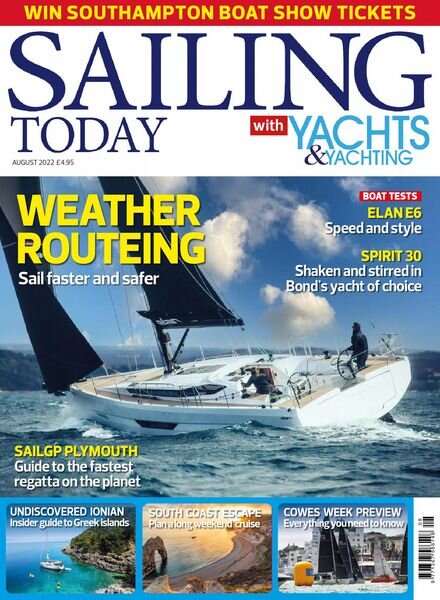 Sailing Today – August 2022 Cover