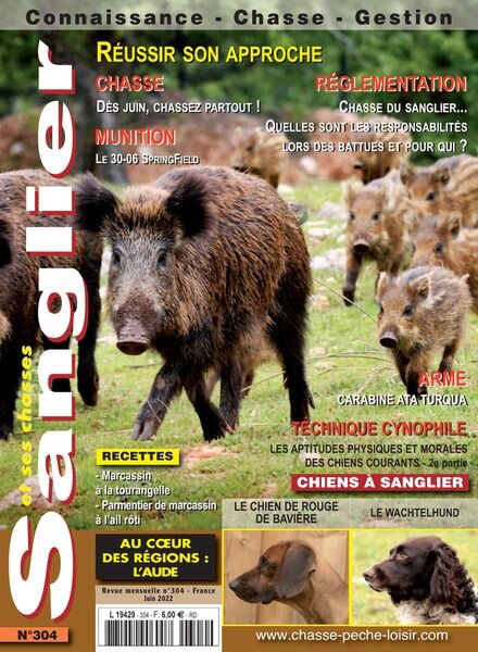 Sanglier et ses Chasses – Juin 2022 Cover