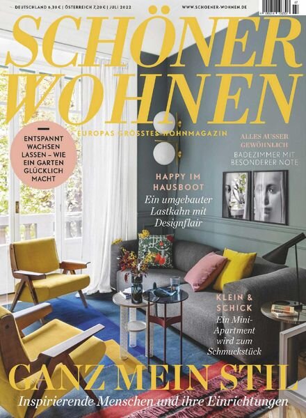 Schoner Wohnen – Juli 2022 Cover