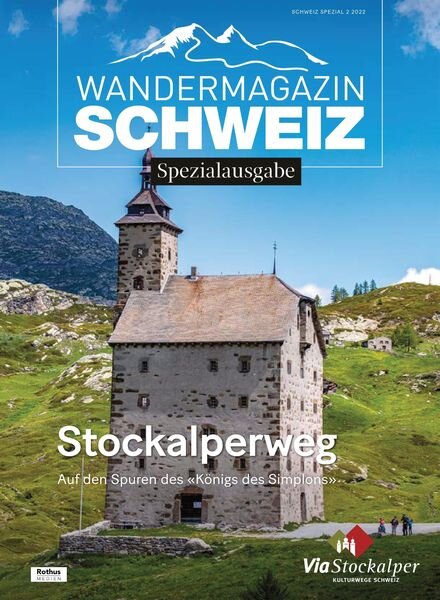 SCHWEIZ Das Wandermagazin – Juni 2022 Cover