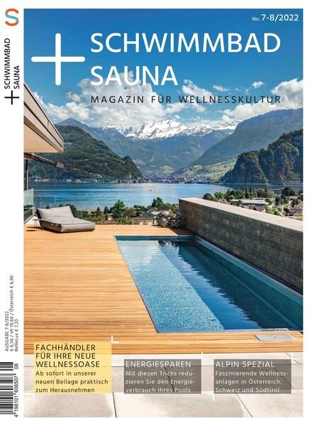 Schwimmbad + Sauna – Juni 2022 Cover