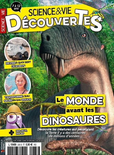Science & Vie Decouvertes – juillet 2022 Cover