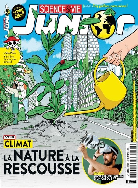 Science & Vie Junior – juillet 2022 Cover