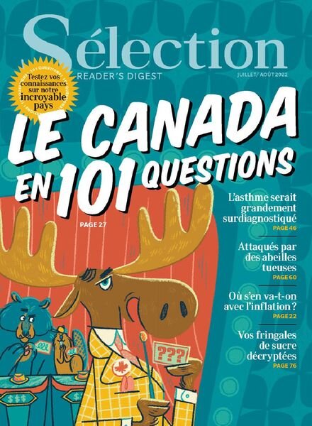 Selection du Reader’s Digest Canada – juillet 2022 Cover