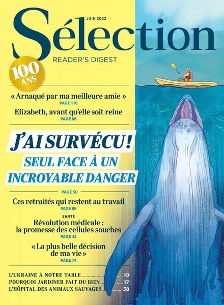 Selection Reader’s Digest France – Juin 2022 Cover