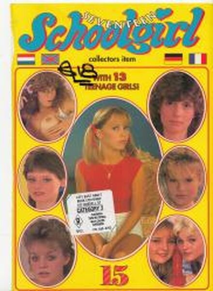 Seventeen Schoolgirl – n. 15 Cover