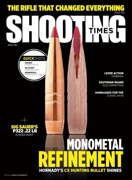 Shooting Times – August 2022 Cover