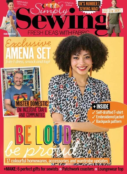 Simply Sewing – June 2022 Cover