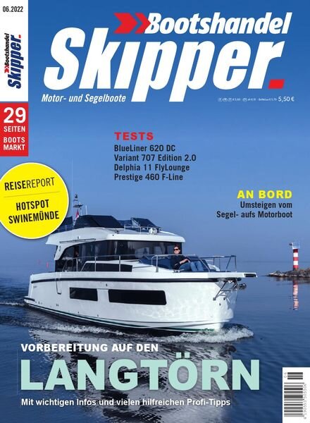 Skipper Bootshandel – Mai 2022 Cover