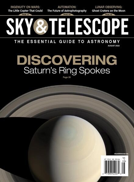 Sky & Telescope – August 2022 Cover