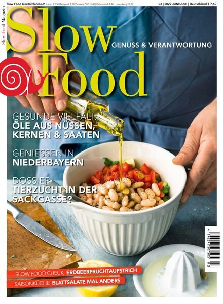Slow Food Magazin – Mai 2022 Cover