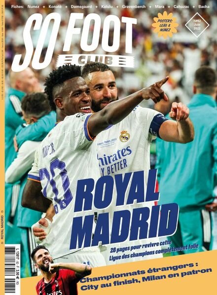 So Foot Club – Juin 2022 Cover