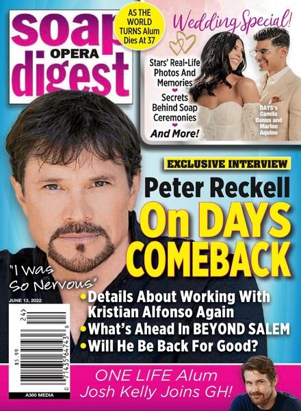 Soap Opera Digest – June 13 2022 Cover