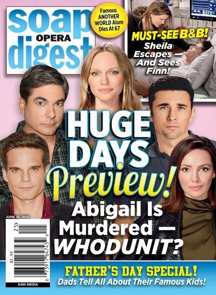 Soap Opera Digest – June 20 2022 Cover