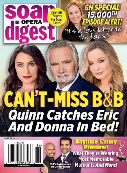 Soap Opera Digest – June 27 2022 Cover