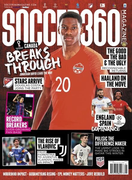 Soccer 360 Magazine – May 2022 Cover