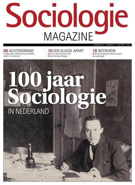 Sociologie Magazine – juni 2022 Cover