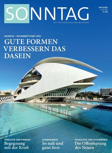 Sonntag – 02 Juni 2022 Cover