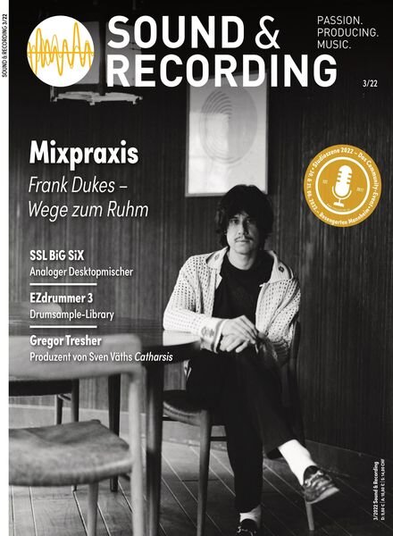 Sound & Recording – Juni 2022 Cover