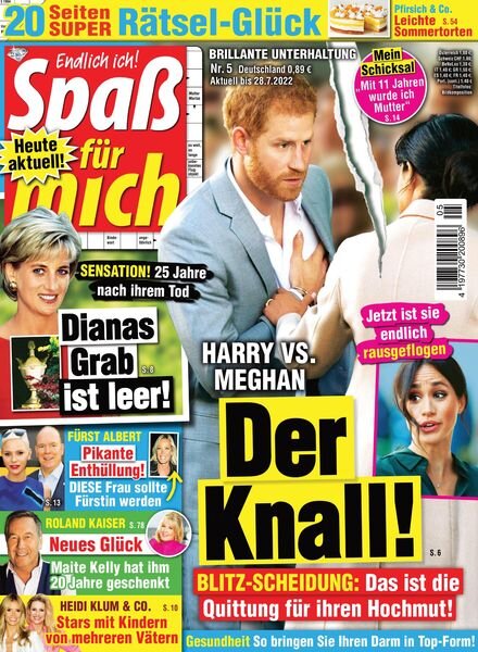 Spass fur mich – 15 Juni 2022 Cover