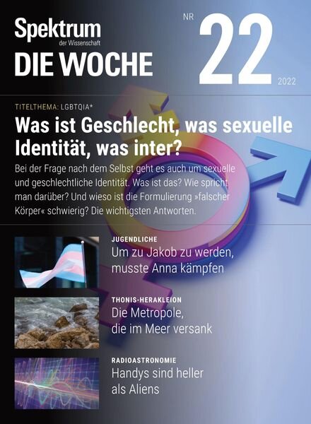 Spektrum – Die Woche – 02 Juni 2022 Cover
