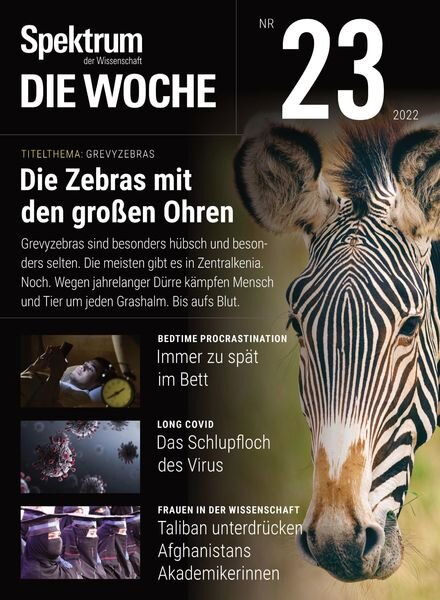 Spektrum – Die Woche – 09 Juni 2022 Cover