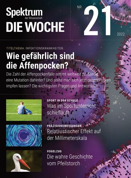 Spektrum – Die Woche – 26 Mai 2022 Cover