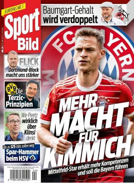 Sport Bild – 15 Juni 2022 Cover