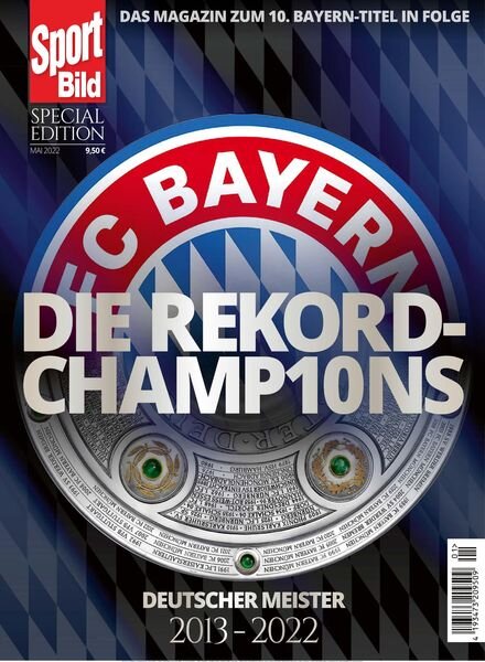 Sport Bild Sonderheft – 20 Mai 2022 Cover