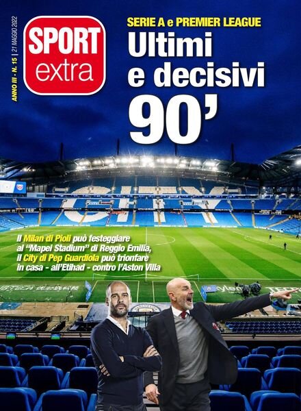 SPORTextra – 23 Maggio 2022 Cover