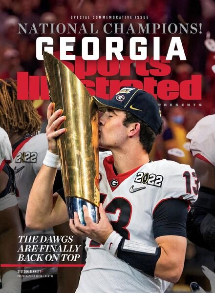 Sports Illustrated College Football Commemorative – Georgia – January 2022 Cover