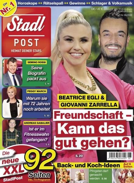 Stadlpost – 31 Mai 2022 Cover