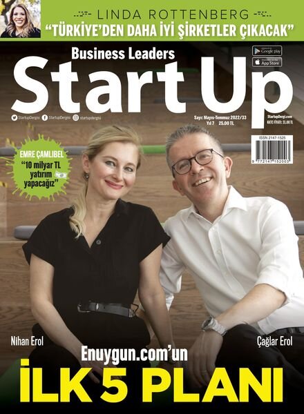 Startup Turkiye – Mayis 2022 Cover