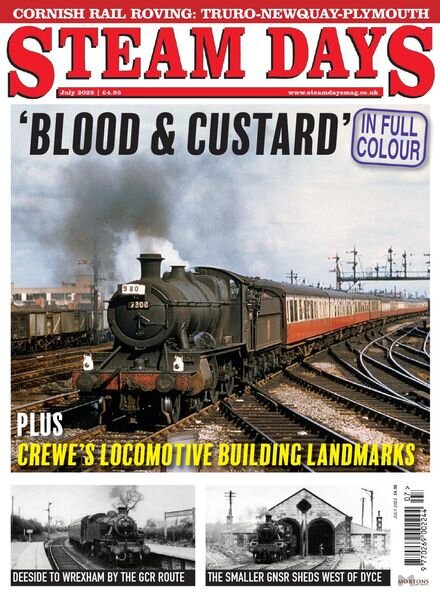 Steam Days – July 2022 Cover
