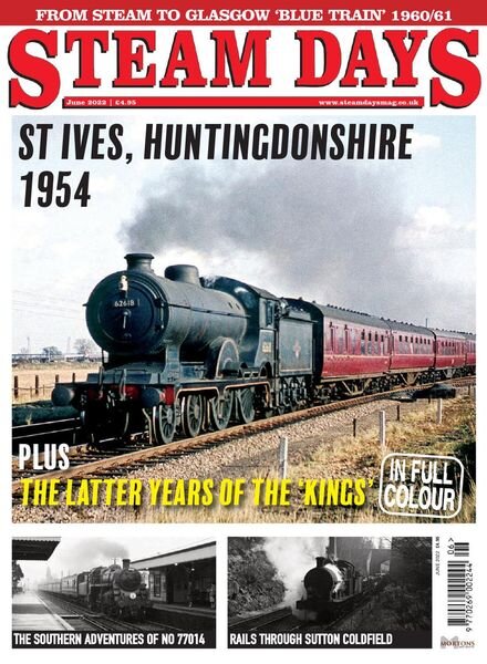 Steam Days – June 2022 Cover