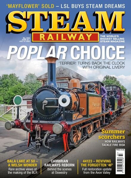 Steam Railway – June 2022 Cover