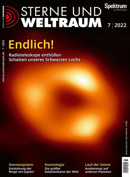 Sterne und Weltraum – 10 Juni 2022 Cover