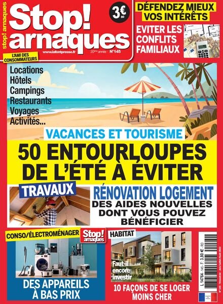 Stop Arnaques – Juin-Aout 2022 Cover
