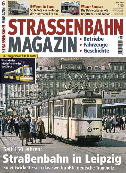 Strassenbahn Magazin – Juni 2022 Cover
