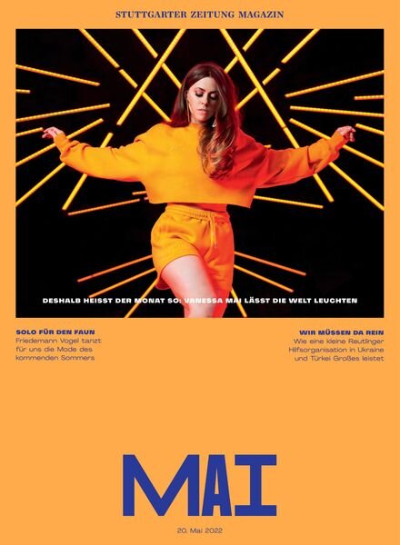 Stuttgarter Zeitung Magazin – 20 Mai 2022 Cover