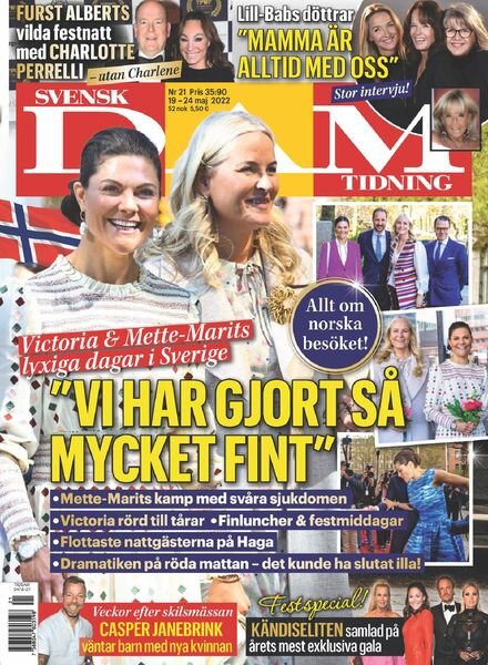 Svensk Damtidning – 19 maj 2022 Cover