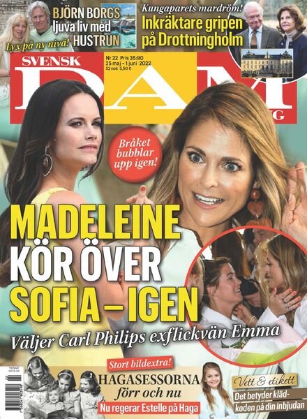 Svensk Damtidning – 25 maj 2022 Cover