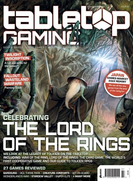 Tabletop Gaming – July 2022 Cover