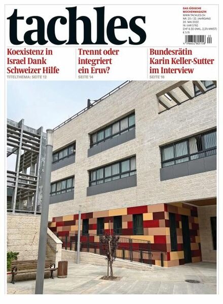 tachles – 20 Mai 2022 Cover