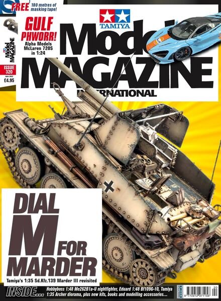 Tamiya Model Magazine – Issue 320 – June 2022 Cover