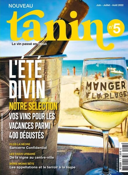 Tanin – juin 2022 Cover